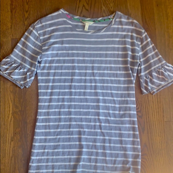 Matilda Jane Tops - Matilda Jane Women’s Stripe Ruffle Tee